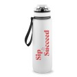 ERIKSSON. Borraccia in PET riciclato (100% rPET), con frasi motivazionali e indicazioni orarie per incoraggiare a bere acqua FullGadgets.com