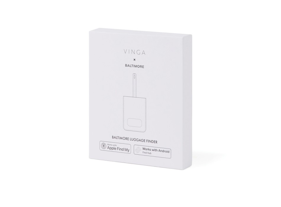 Etichetta bagagli Finder Dual Baltimore RCS FullGadgets.com