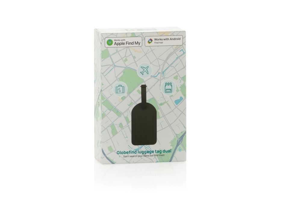 Etichetta bagaglio finder Globfind Dual RCS FullGadgets.com