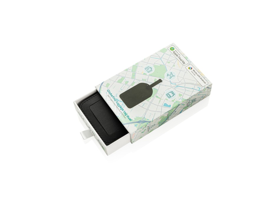 Etichetta bagaglio finder Globfind Dual RCS FullGadgets.com