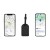 Etichetta bagaglio finder Globfind Dual RCS
