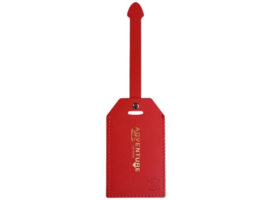 Etichetta per bagagli in pelle riciclata Citizen Green Milou FullGadgets.com