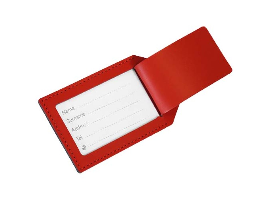 Etichetta per bagagli in pelle riciclata Citizen Green Milou FullGadgets.com