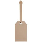 Etichetta per bagagli in pelle riciclata Citizen Green Milou FullGadgets.com