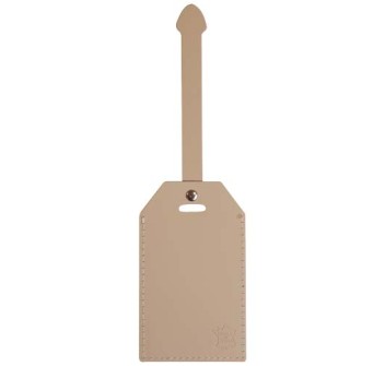 Etichetta per bagagli in pelle riciclata Citizen Green Milou FullGadgets.com