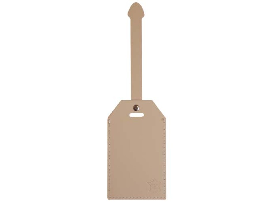 Etichetta per bagagli in pelle riciclata Citizen Green Milou FullGadgets.com