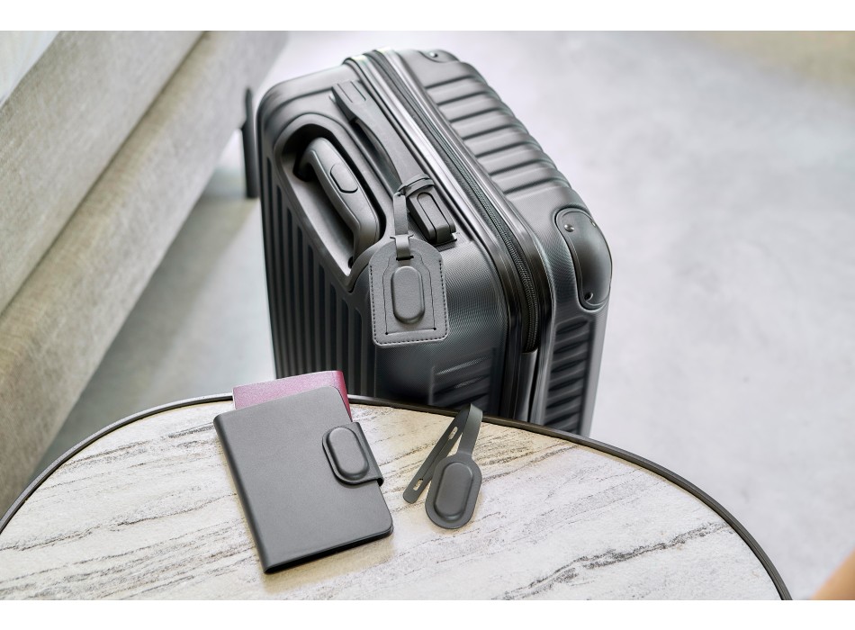 Etichetta per bagagli in PU riciclato Isen FullGadgets.com