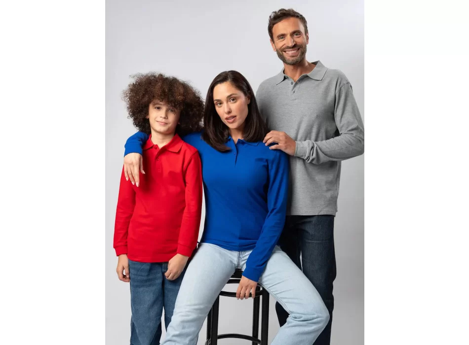 Evolution Polo Bambino Maniche lunghe FullGadgets.com