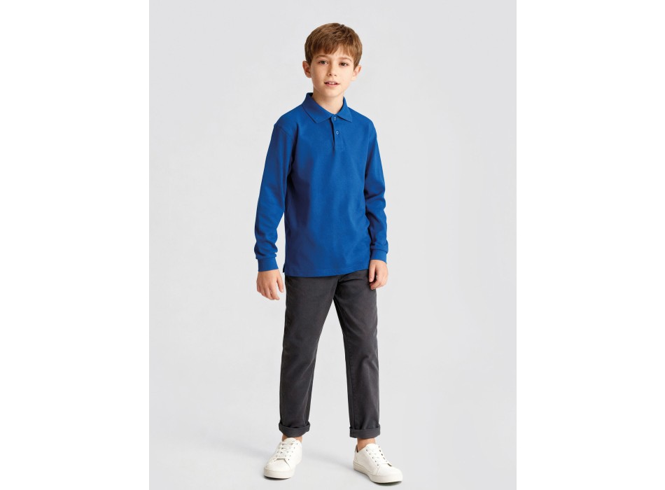 Evolution Polo Kids LS FullGadgets.com