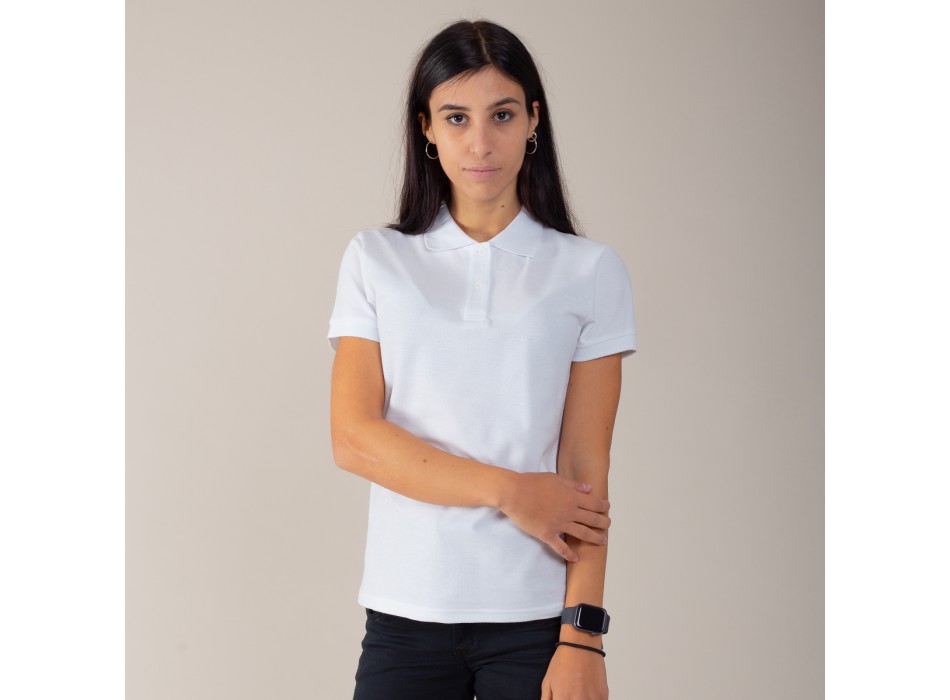 Evolution Polo Woman S/S100%C FullGadgets.com