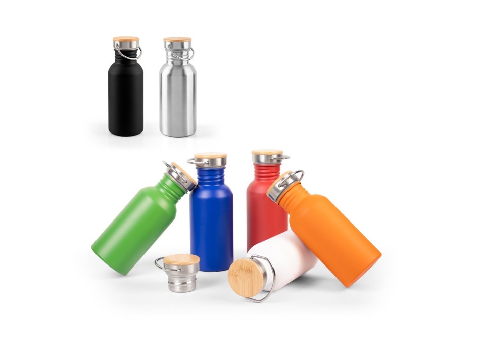 EWING. Bottiglia in acciaio inossidabile (90% riciclato)a parete singola FullGadgets.com