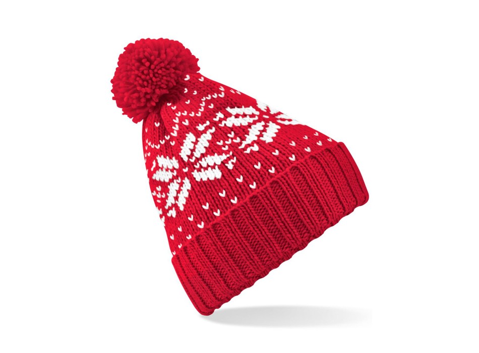 Fair Isle Snowstar Beanie FullGadgets.com