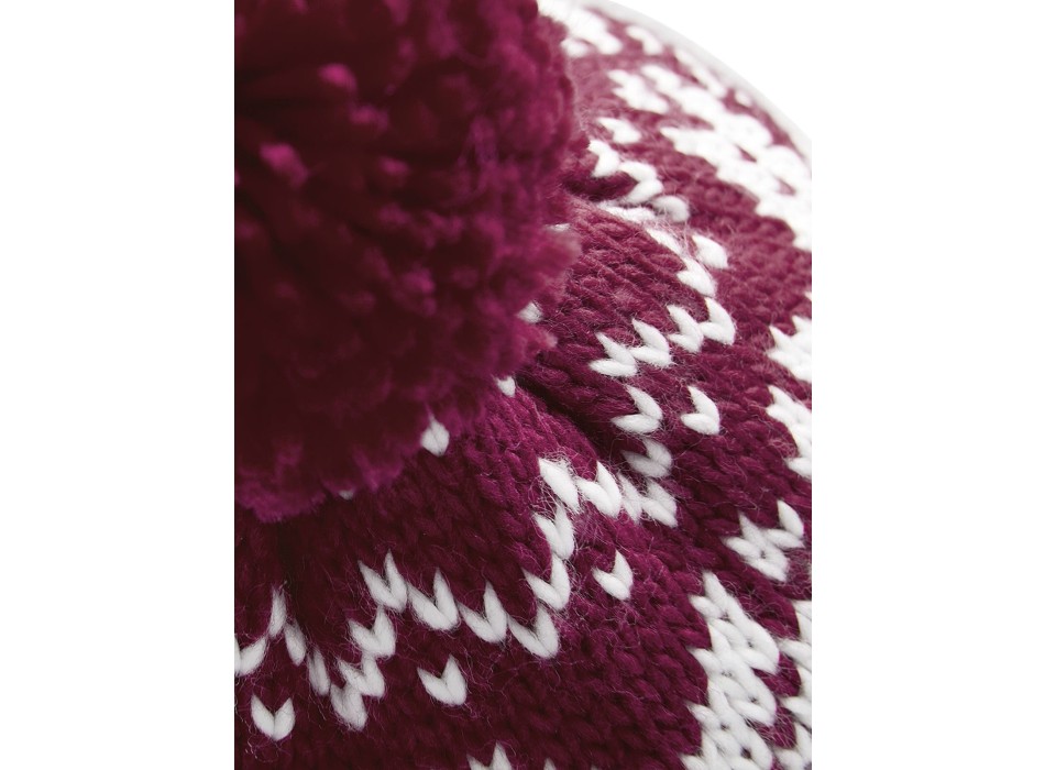 Fair Isle Snowstar Beanie FullGadgets.com