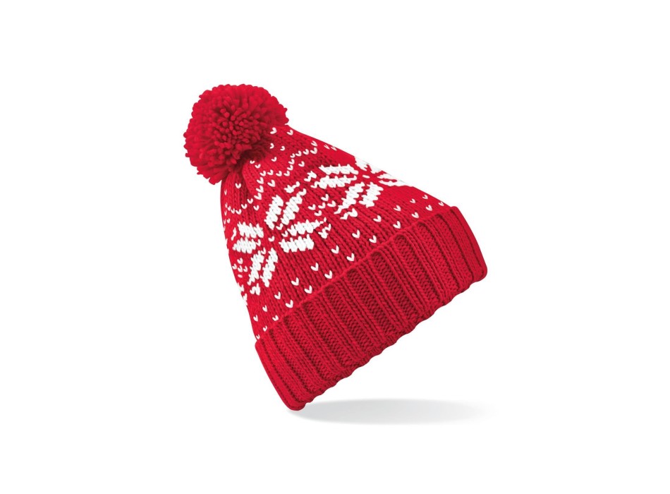 Fair Isle Snowstar Beanie FullGadgets.com
