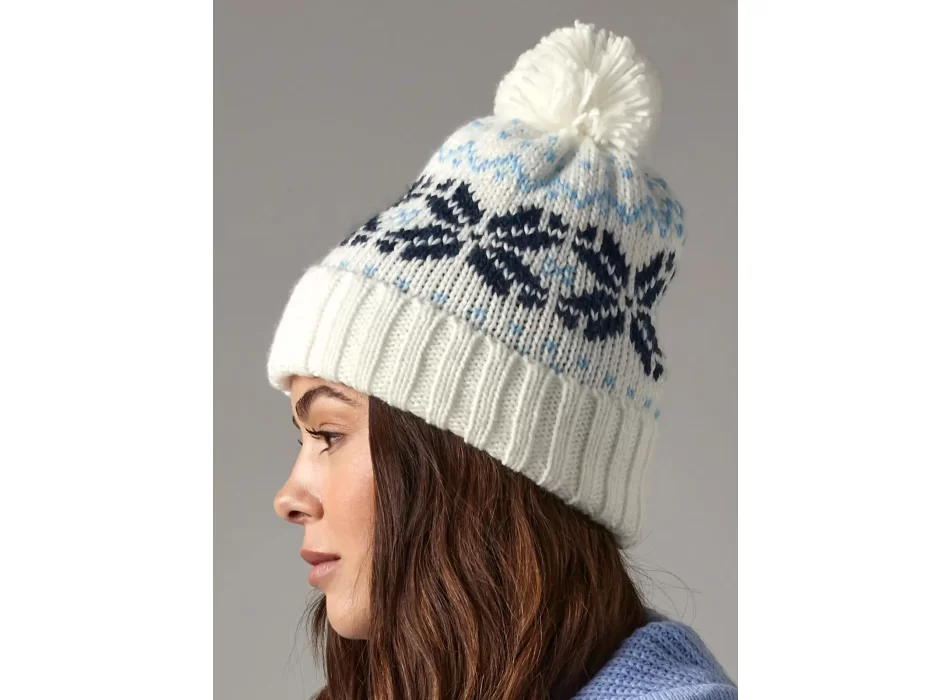 Fair Isle Snowstar Beanie FullGadgets.com