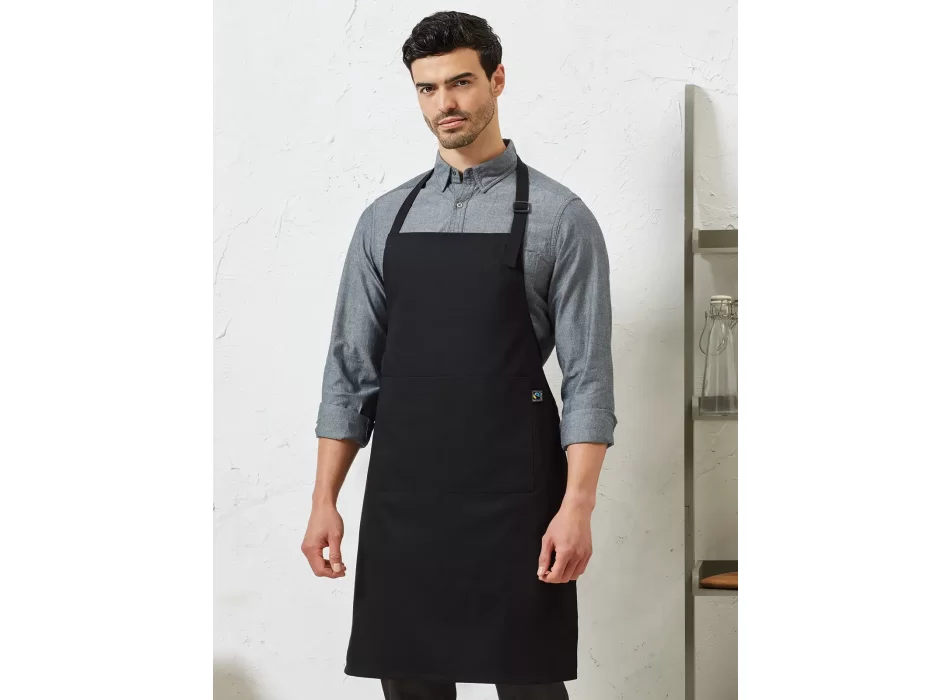  Fairtrade Bib Apron 100%C FullGadgets.com