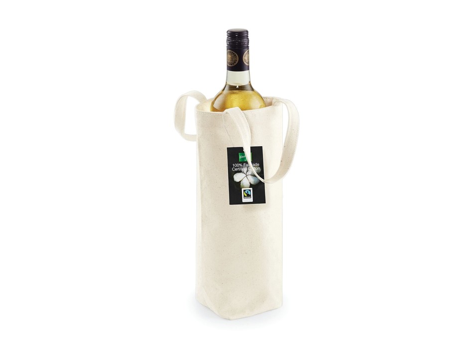 Fairtrade Cotton Bottle Bag FullGadgets.com