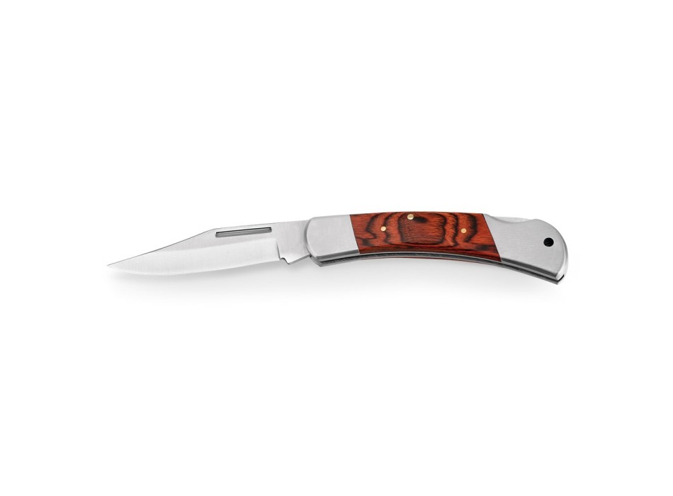 FALCON II. Coltello tascabile in acciaio inox e legno FullGadgets.com