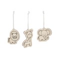 FAUNE. Set da colorare per bambini in legno