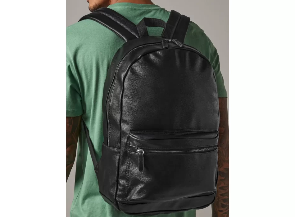 Faux Leather Fashion Backpack FullGadgets.com