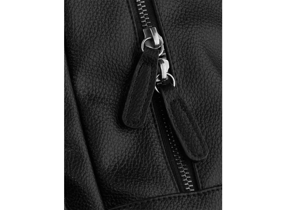 Faux Leather Fashion Backpack FullGadgets.com