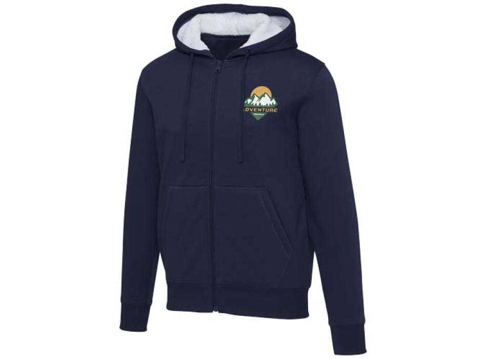 Felpa con cappuccio e zip intera in sherpa Natron FullGadgets.com