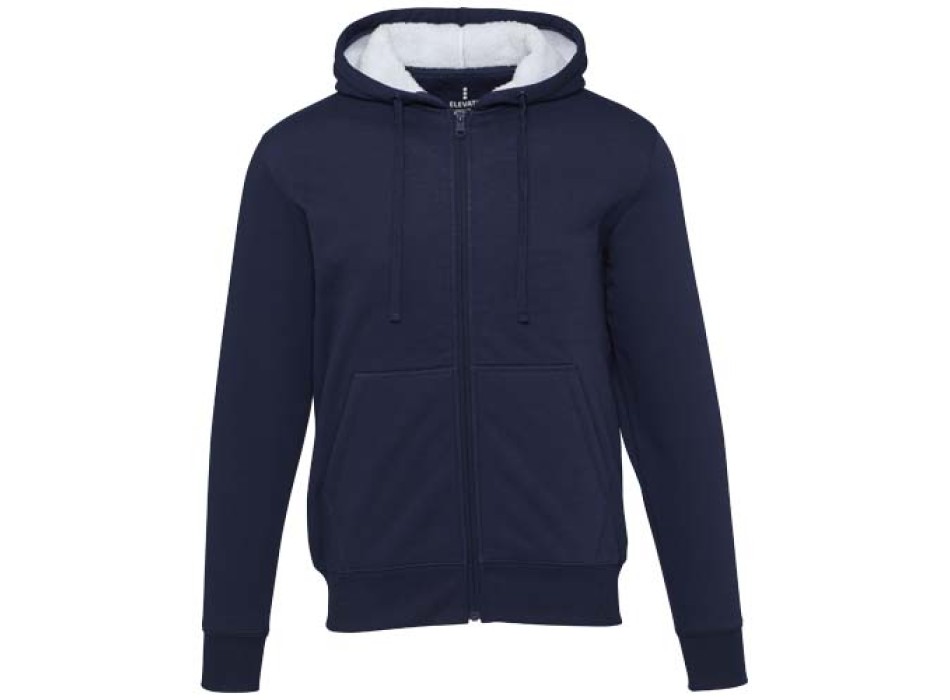 Felpa con cappuccio e zip intera in sherpa Natron FullGadgets.com