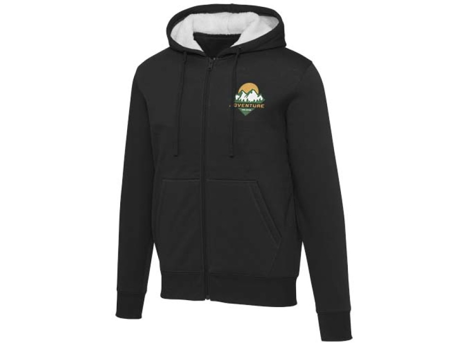 Felpa con cappuccio e zip intera in sherpa Natron FullGadgets.com