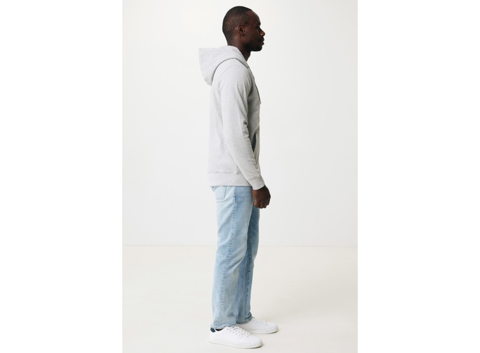 Felpa con cappuccio IQONIQ Abisko in cotone riciclato e zip FullGadgets.com