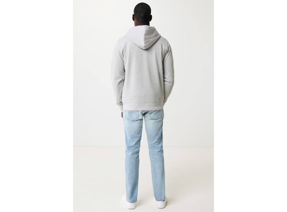 Felpa con cappuccio IQONIQ Abisko in cotone riciclato e zip FullGadgets.com