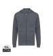 Felpa con cappuccio IQONIQ Abisko in cotone riciclato e zip FullGadgets.com