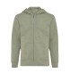 Felpa con cappuccio IQONIQ Abisko in cotone riciclato e zip FullGadgets.com