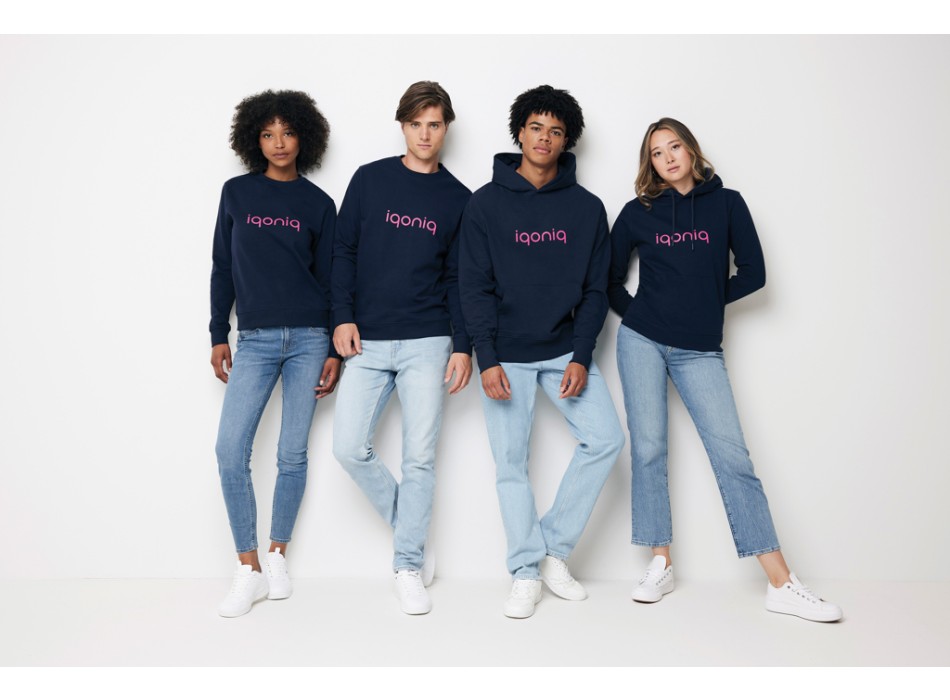 Felpa con cappuccio IQONIQ Jasper in cotone riciclato FullGadgets.com