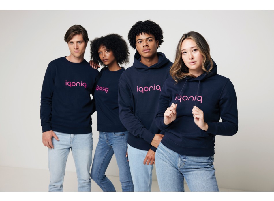 Felpa con cappuccio IQONIQ Jasper in cotone riciclato FullGadgets.com
