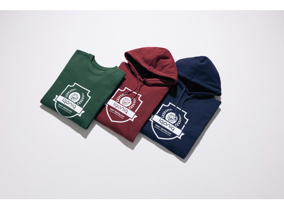 Felpa con cappuccio IQONIQ Jasper in cotone riciclato FullGadgets.com