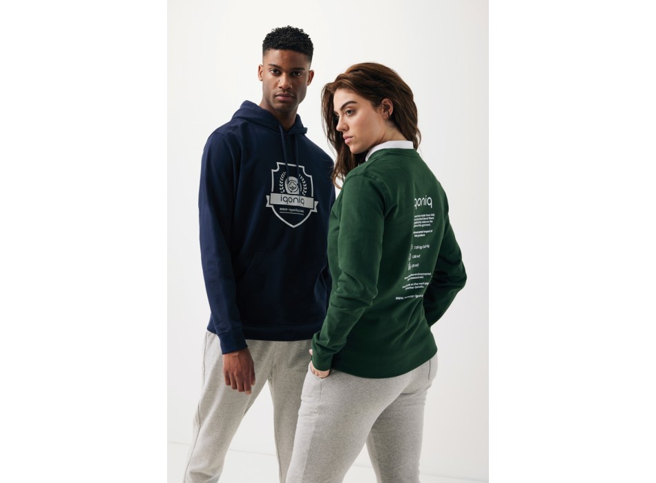 Felpa con cappuccio IQONIQ Jasper in cotone riciclato FullGadgets.com