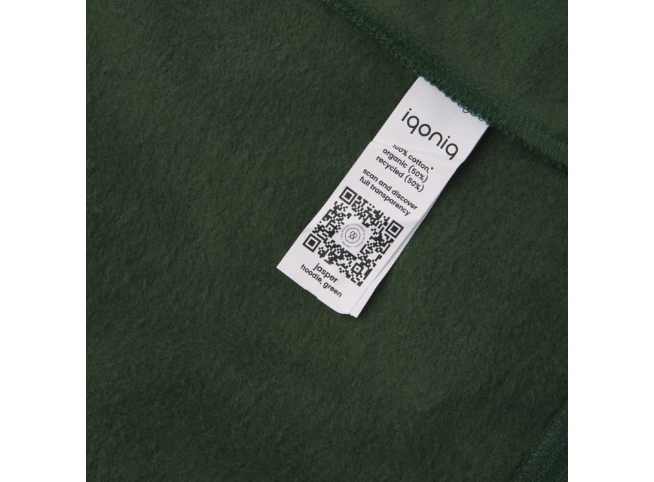 Felpa con cappuccio IQONIQ Jasper in cotone riciclato FullGadgets.com