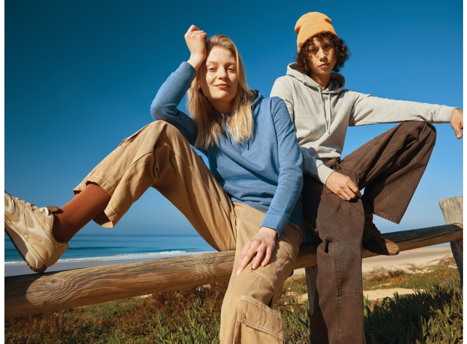 Felpa con cappuccio IQONIQ Torres in cotone riciclato FullGadgets.com