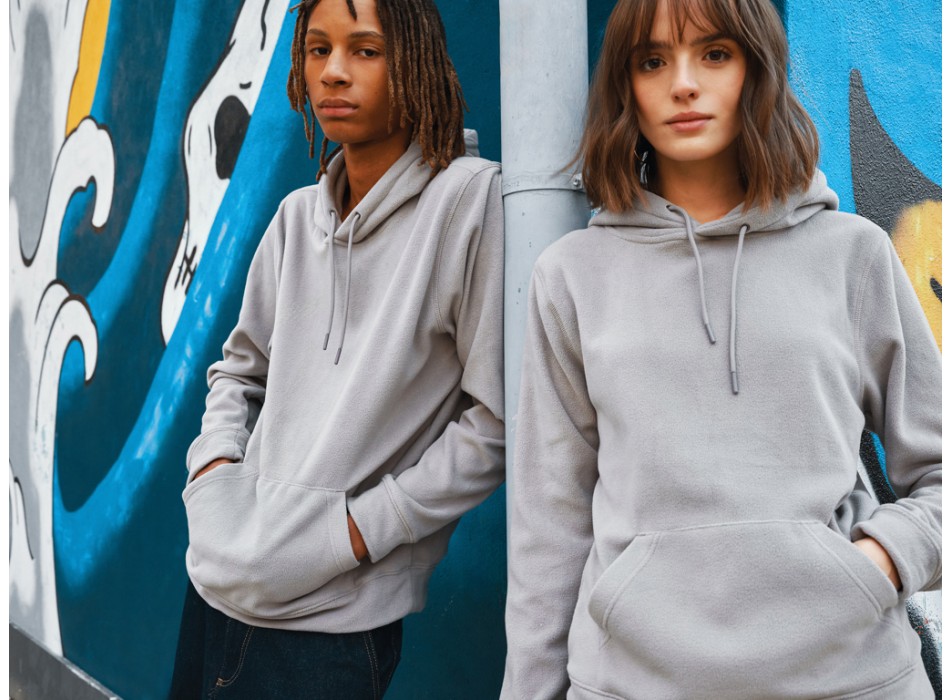 Felpa con cappuccio IQONIQ Trivor in micropile poliestere ri FullGadgets.com