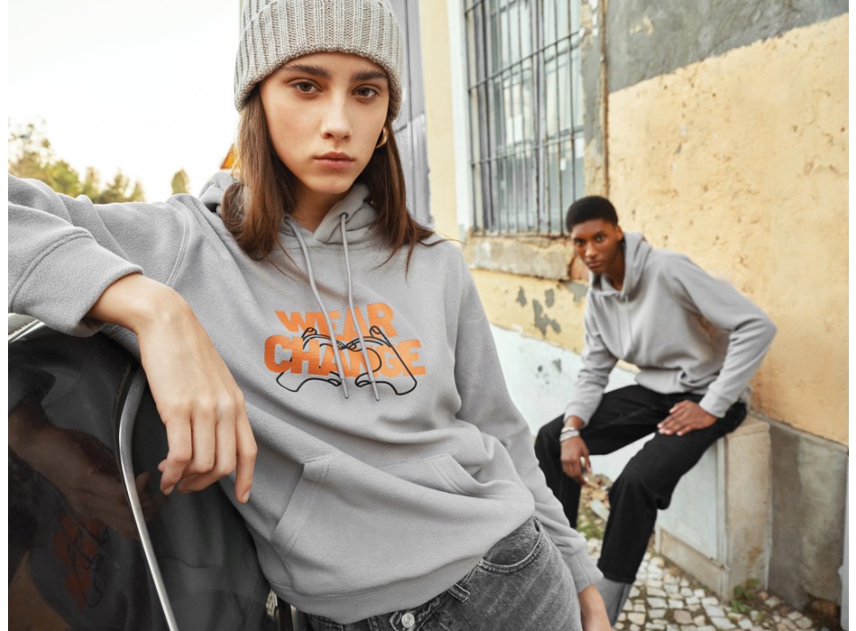 Felpa con cappuccio IQONIQ Trivor in micropile poliestere ri FullGadgets.com