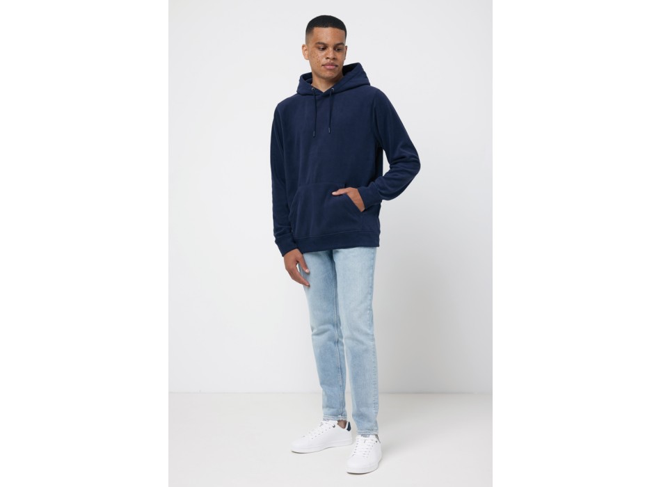 Felpa con cappuccio IQONIQ Trivor in micropile poliestere ri FullGadgets.com