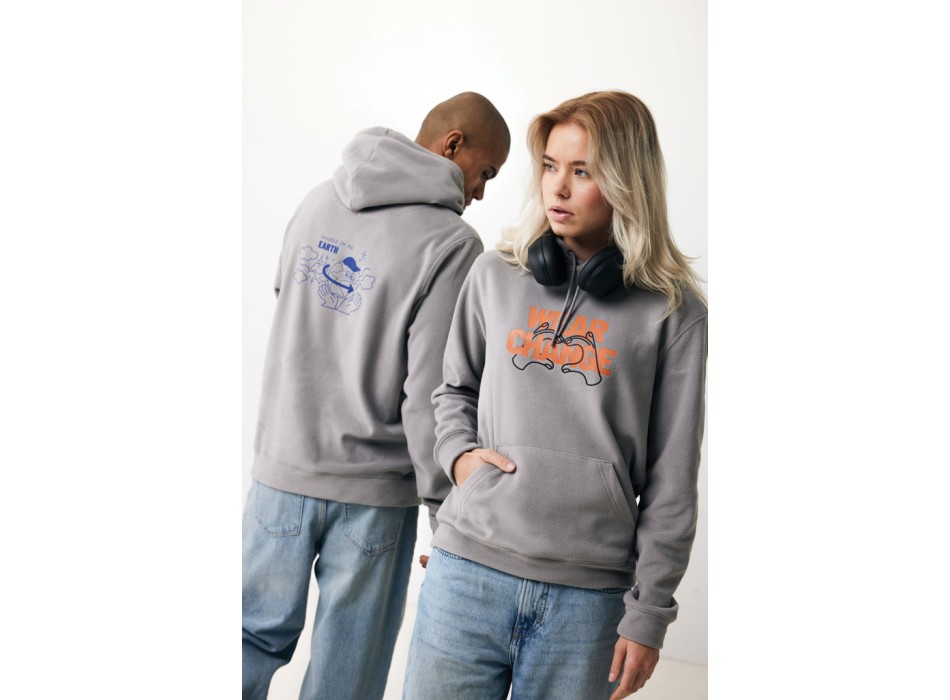 Felpa con cappuccio IQONIQ Trivor in micropile poliestere ri FullGadgets.com