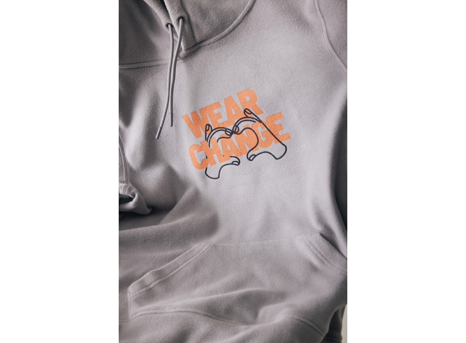 Felpa con cappuccio IQONIQ Trivor in micropile poliestere ri FullGadgets.com