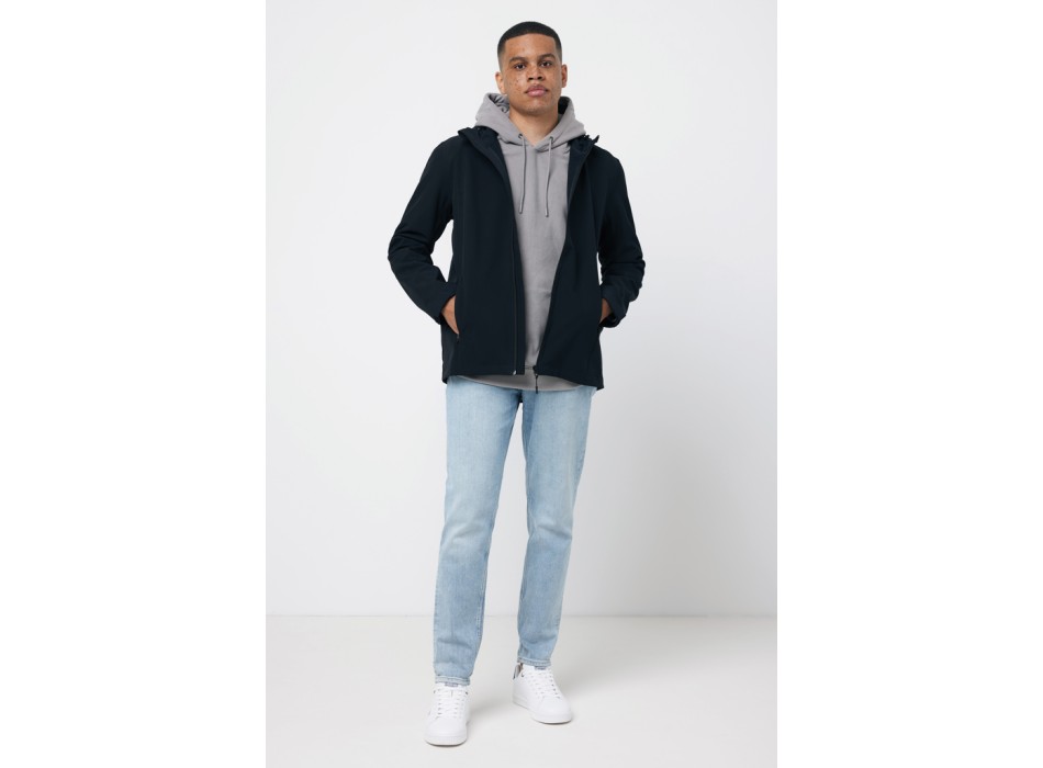 Felpa con cappuccio IQONIQ Trivor in micropile poliestere ri FullGadgets.com