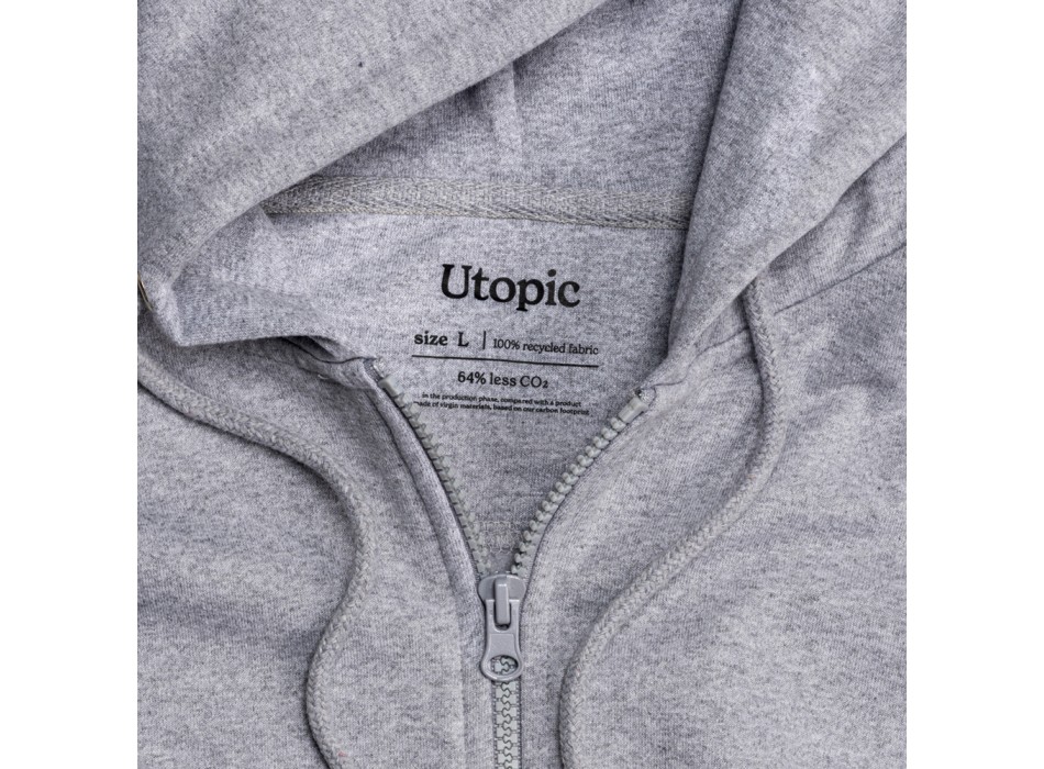 Felpa con cappuccio unisex 100% tessuto rigenerato FullGadgets.com