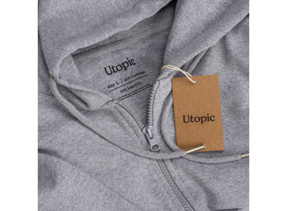 Felpa con cappuccio unisex 100% tessuto rigenerato FullGadgets.com