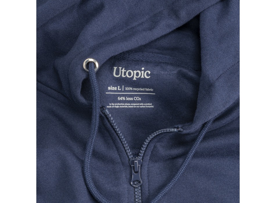 Felpa con cappuccio unisex 100% tessuto rigenerato FullGadgets.com