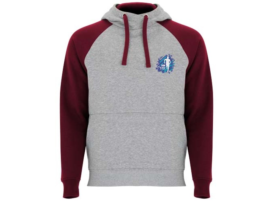 Felpa con cappuccio unisex bicolore Badet FullGadgets.com