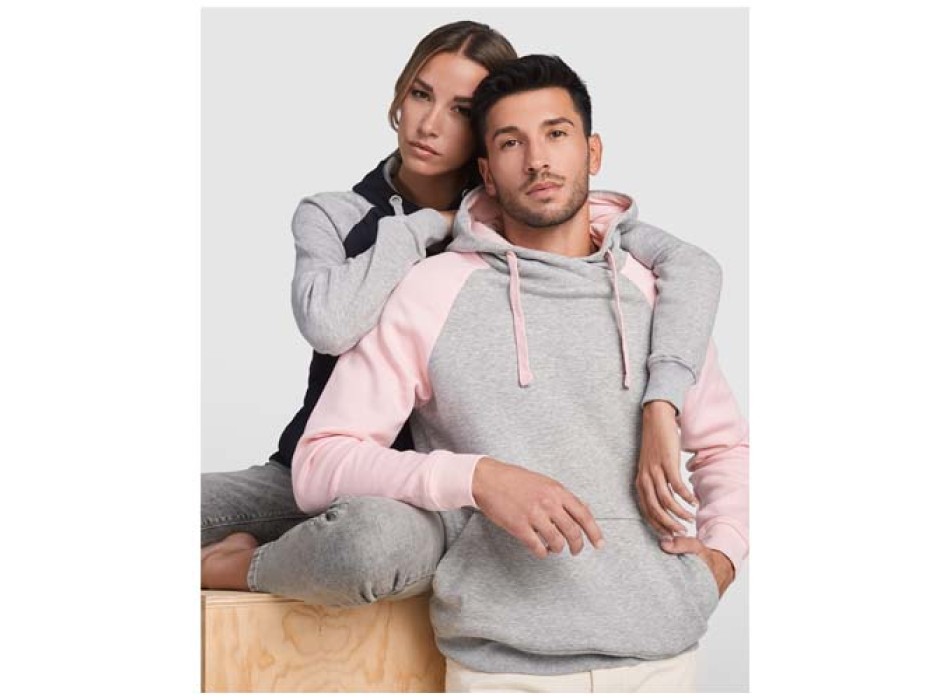 Felpa con cappuccio unisex bicolore Badet FullGadgets.com