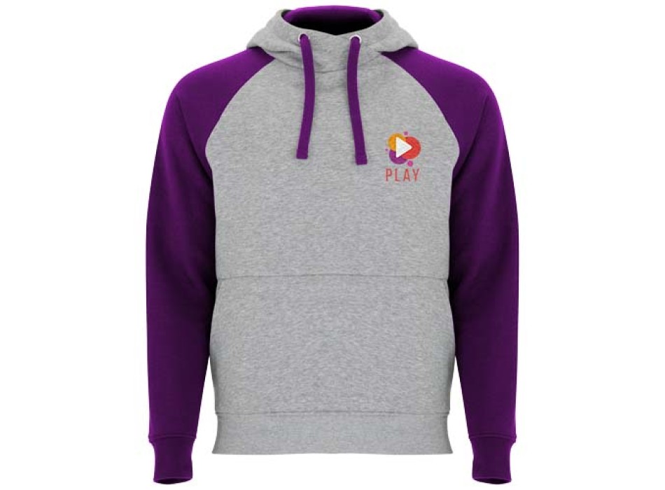 Felpa con cappuccio unisex bicolore Badet FullGadgets.com